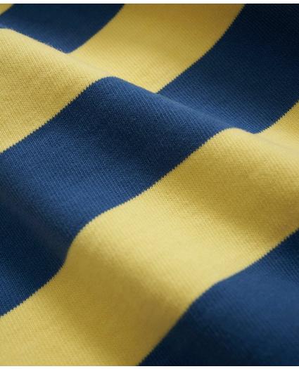 Sueded Cotton Stripe Rugby, image 3
