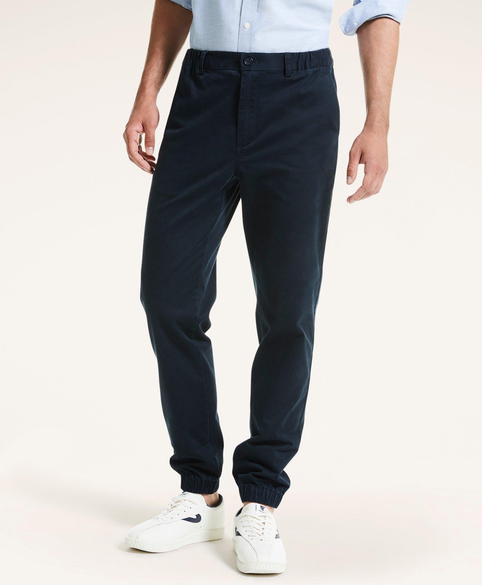 Trendy Stretch Twill Joggers