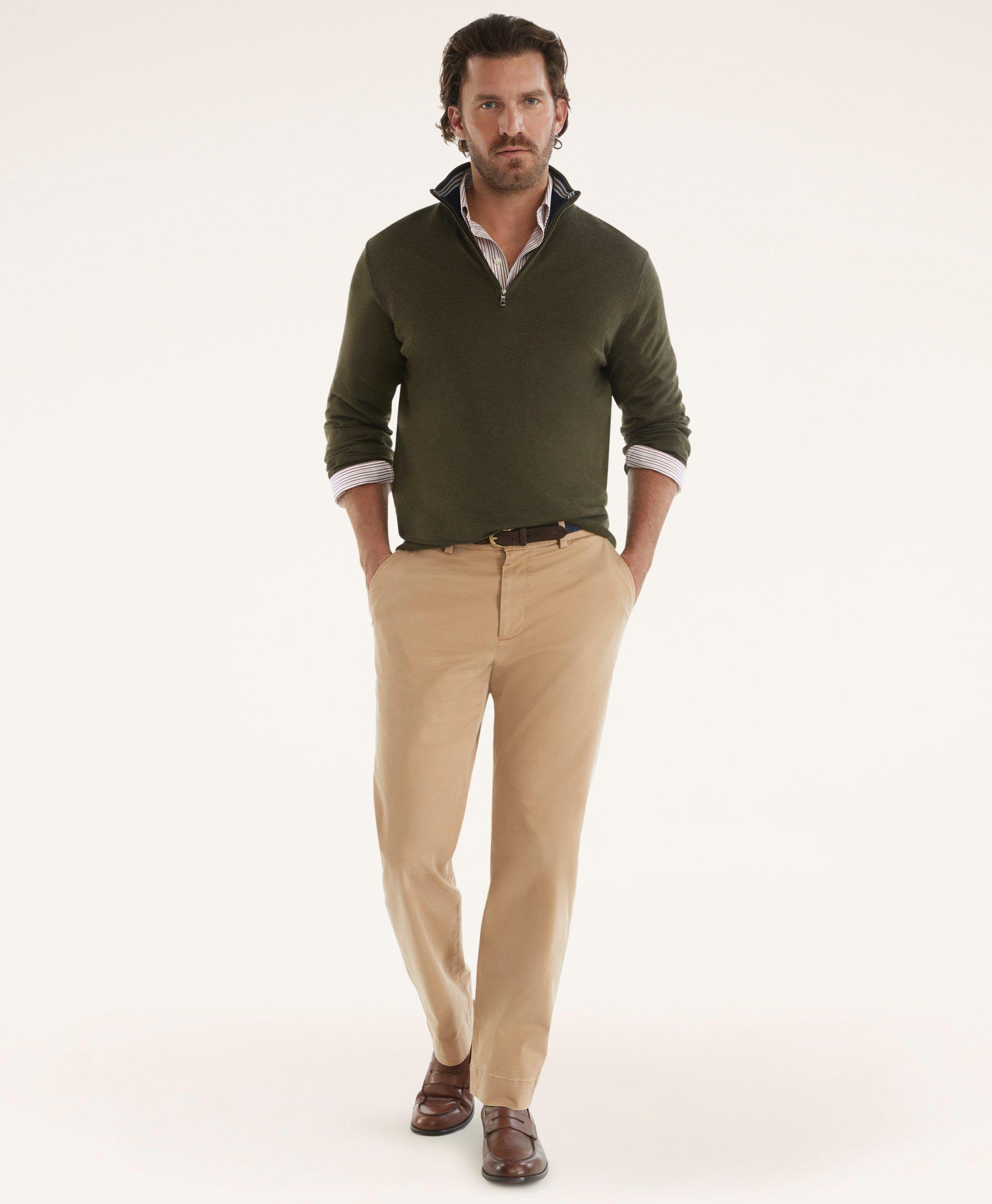 Shirt with sales beige pants