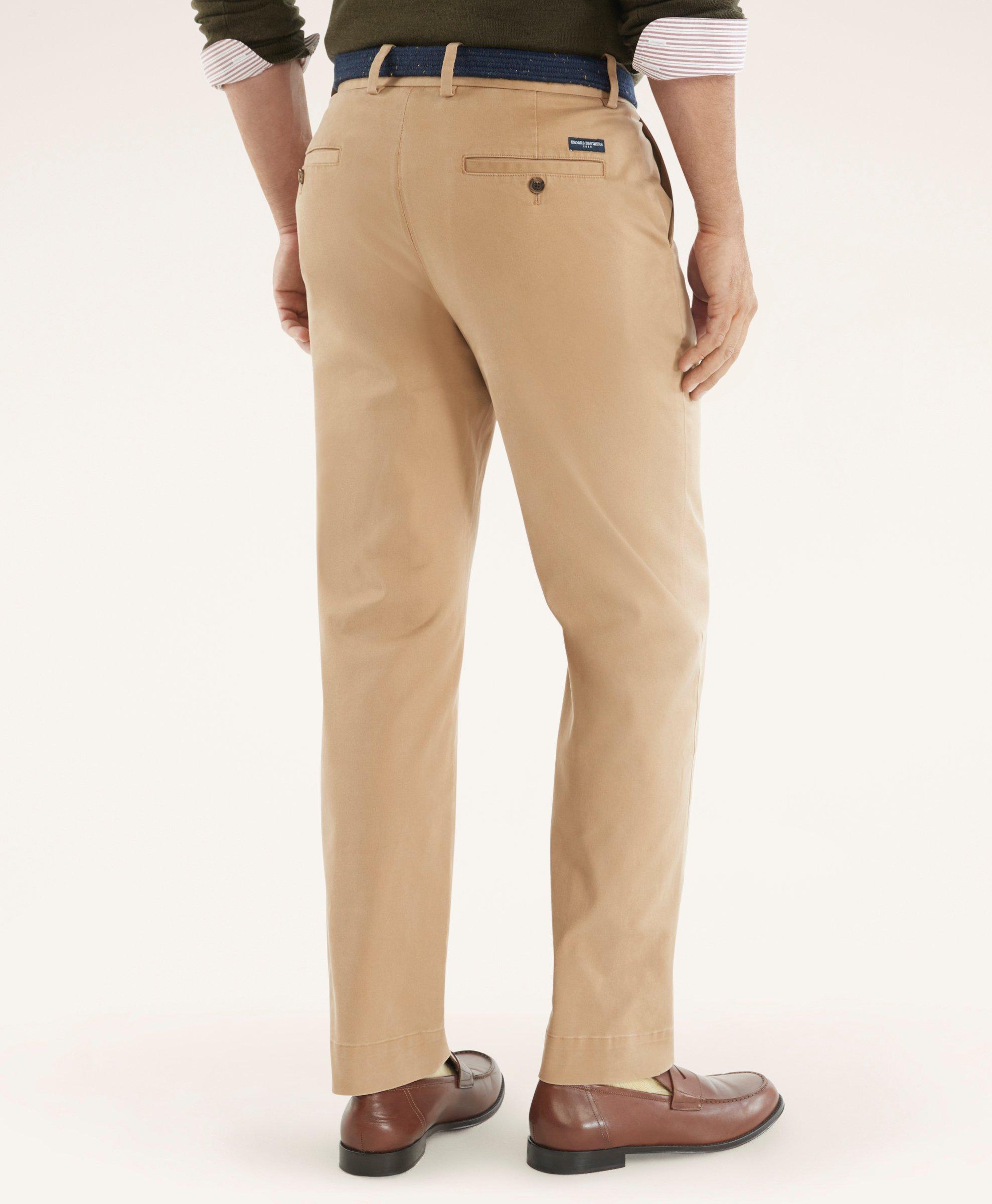 Washed Stretch Chino Pants