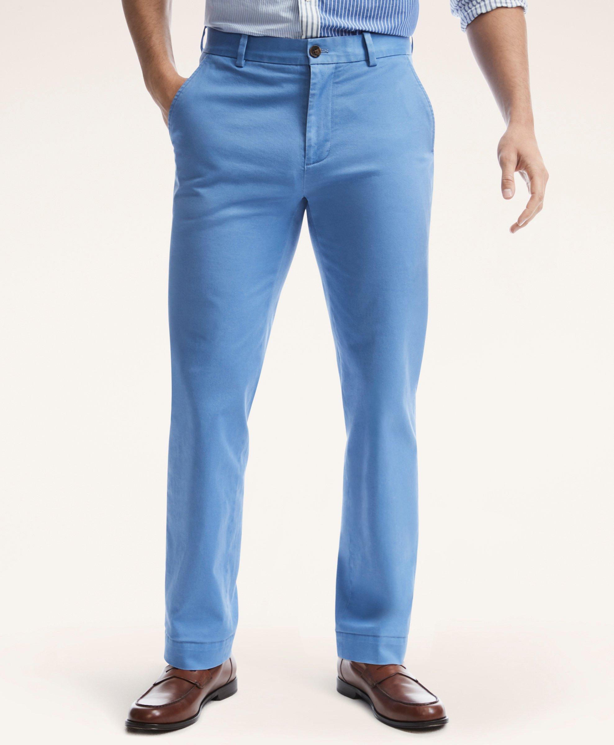Washed Stretch Chino Pants, image 1