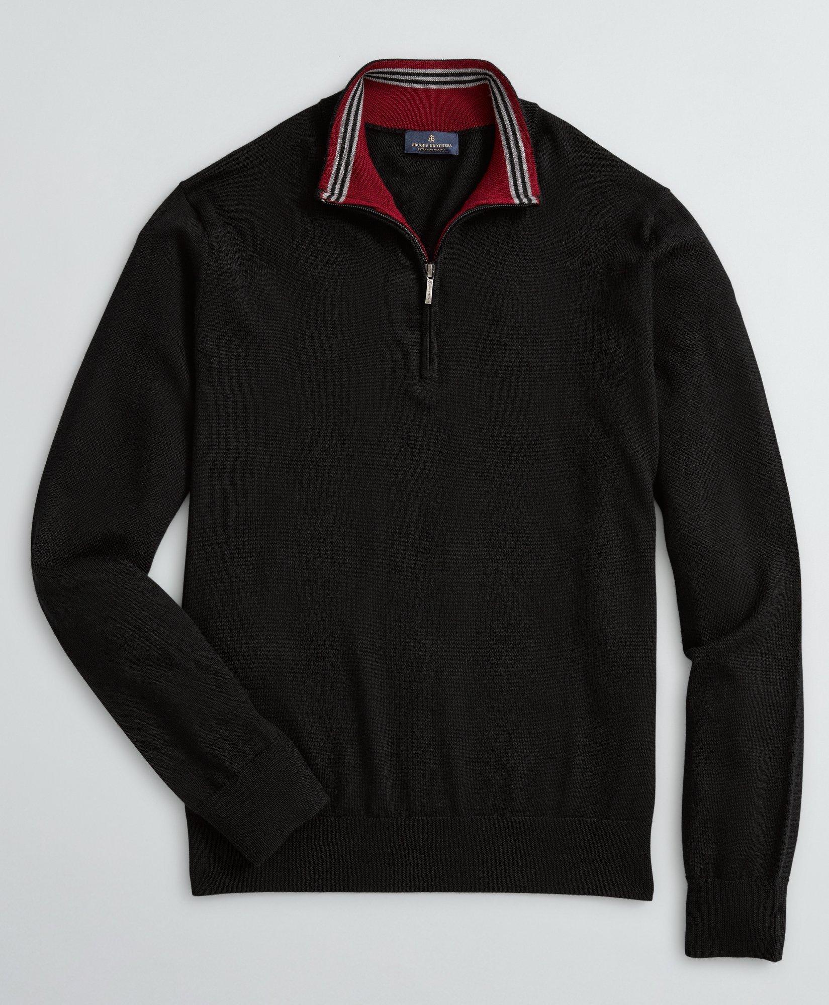 Brooks brothers cheap zip sweater