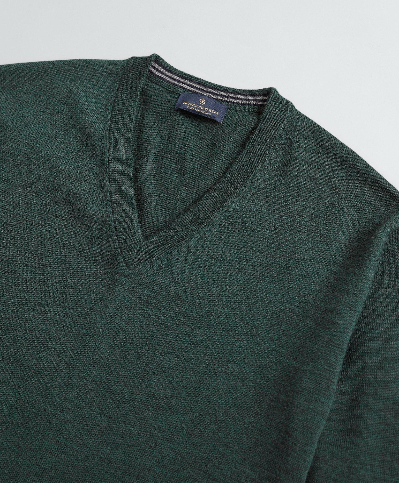 Brooks brothers v neck on sale sweater