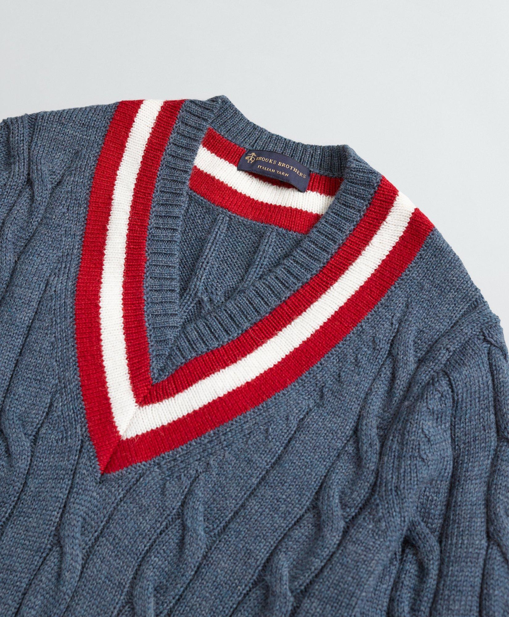 Brooks brothers hot sale wool sweater