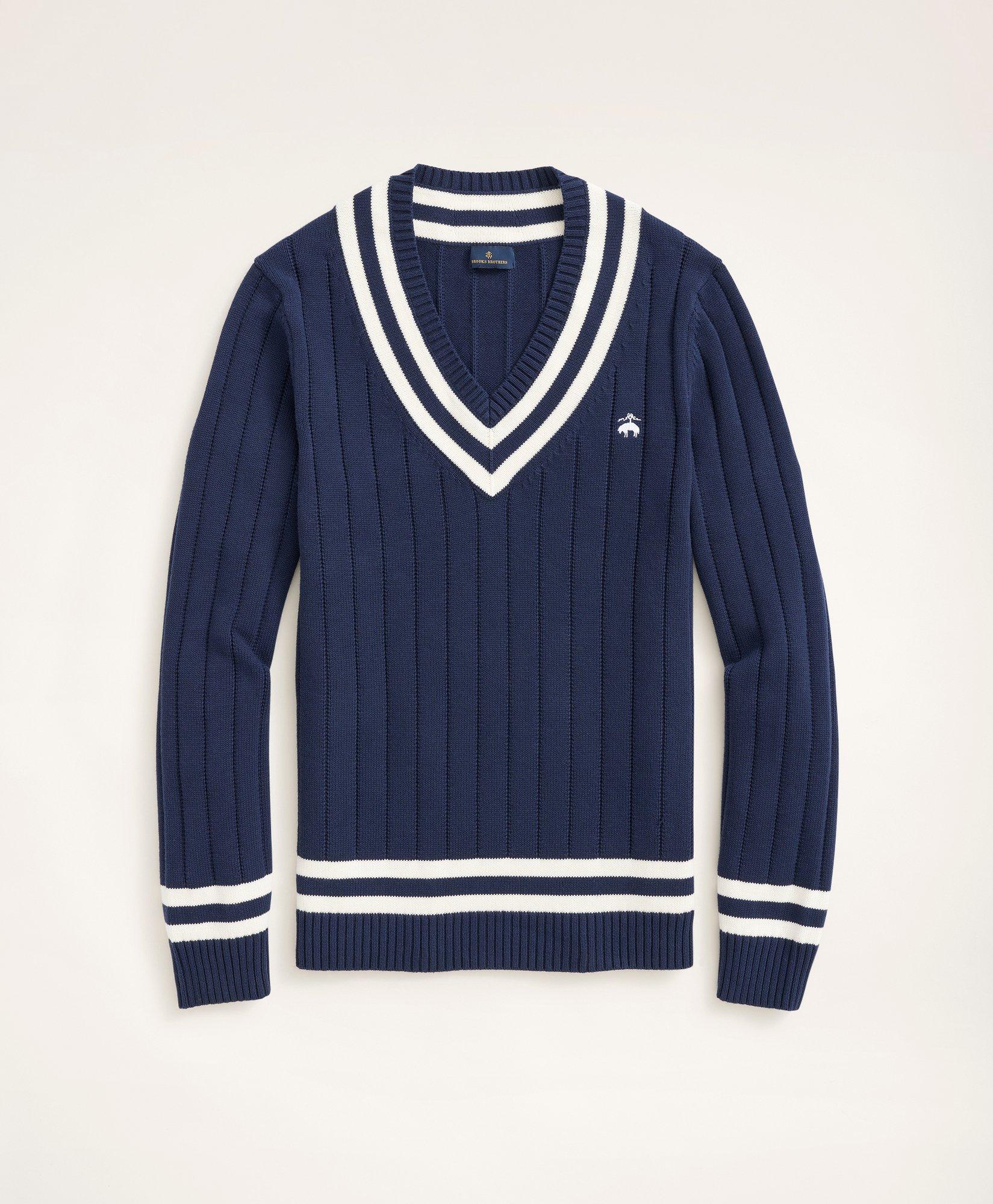 White hotsell tennis sweater