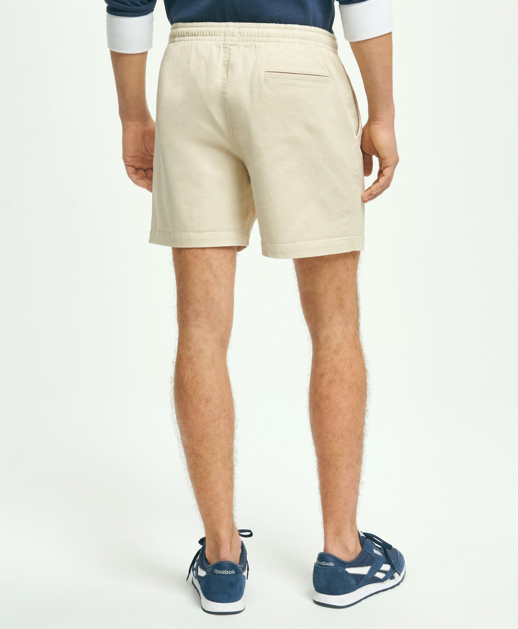 Stretch Cotton Drawstring Friday Corduroy Shorts