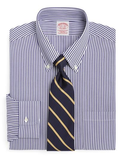 Traditional Extra-Relaxed-Fit Dress Shirt, Non-Iron Bengal Stripe, image 2