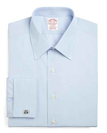 Madison Relaxed-Fit Dress Shirt, Tennis Collar French Cuff Madison Relaxed-Fit Dress Shirt, Tennis Collar French Cuff