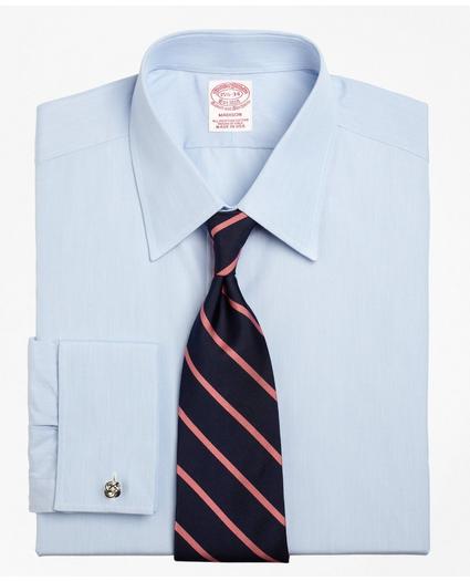 Madison Relaxed-Fit Dress Shirt, Tennis Collar French Cuff Madison Relaxed-Fit Dress Shirt, Tennis Collar French Cuff