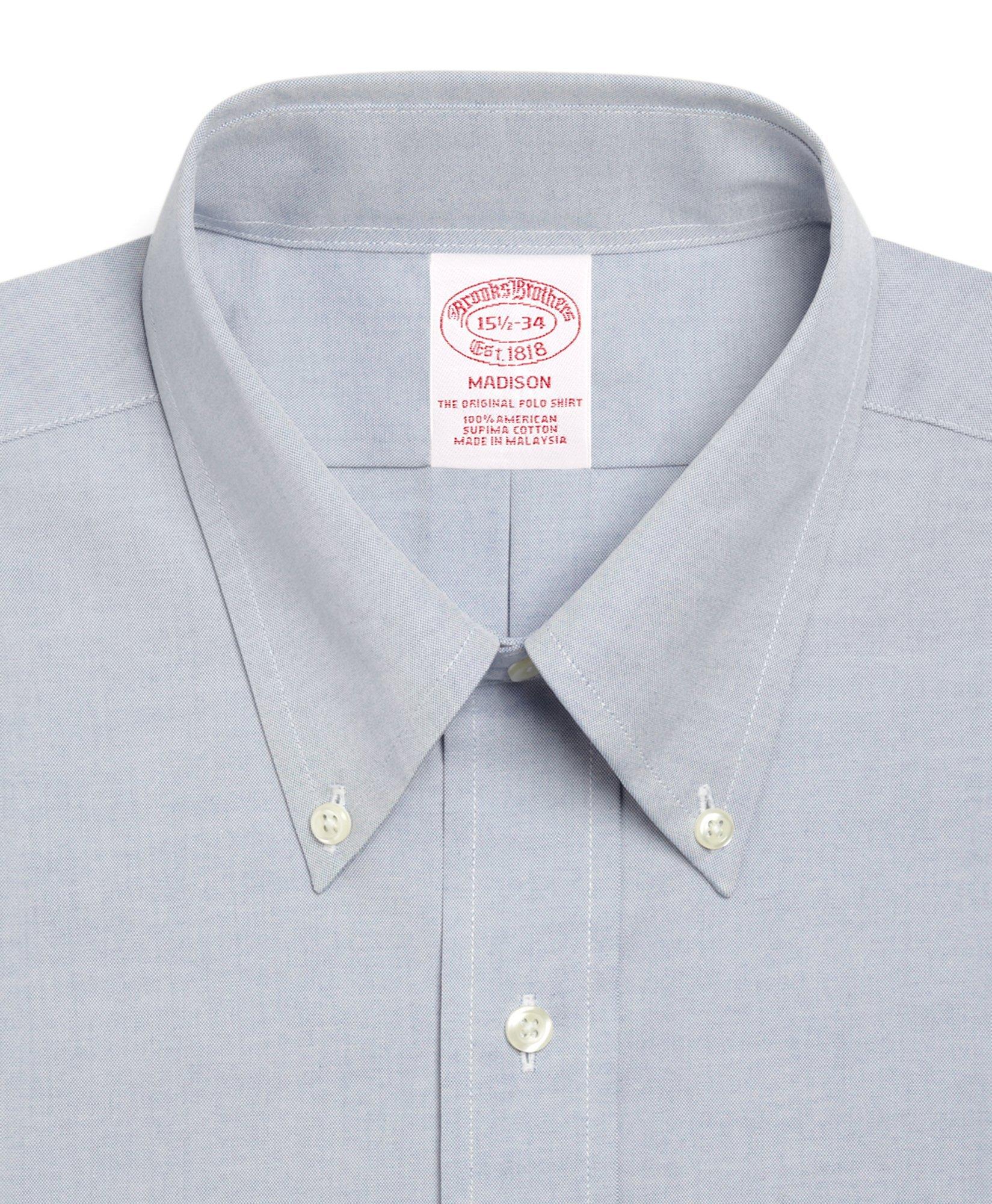 Madison Relaxed-Fit Dress Shirt, Button-Down Collar