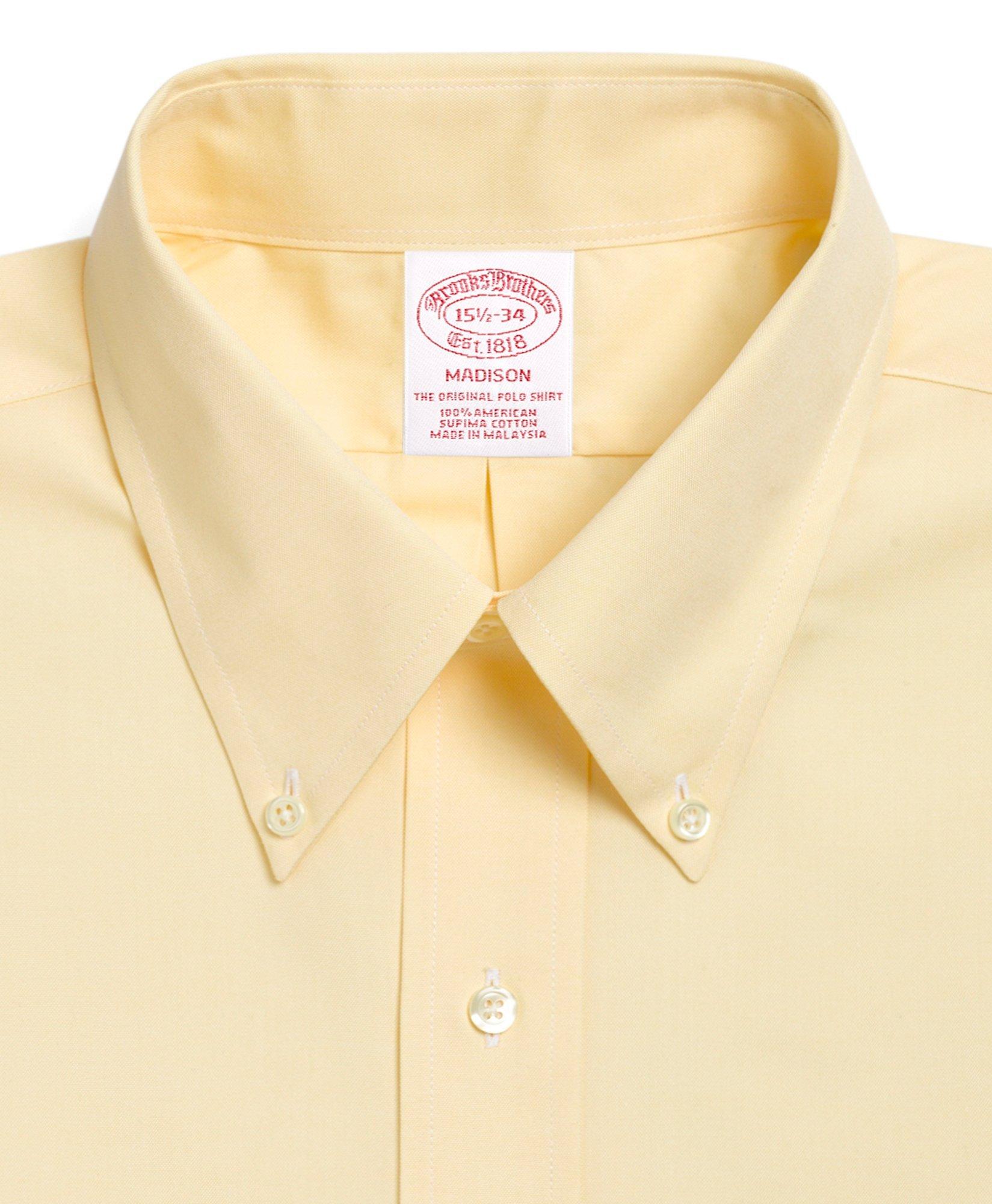 Madison Relaxed-Fit Dress Shirt, Button-Down Collar