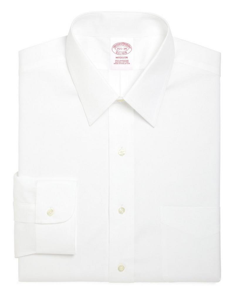 Madison Relaxed-Fit Dress Shirt, Forward Point Collar, image 2
