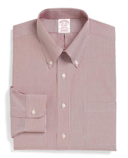 Madison Relaxed-Fit Dress Shirt, Stripe, image 2