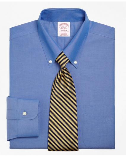 Madison Relaxed-Fit Dress Shirt, Non-Iron Button-Down Collar, image 1