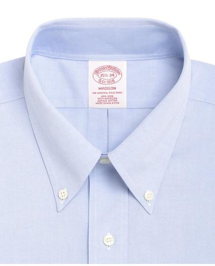 Madison Relaxed-Fit Dress Shirt, Non-Iron Button-Down Collar, image 2