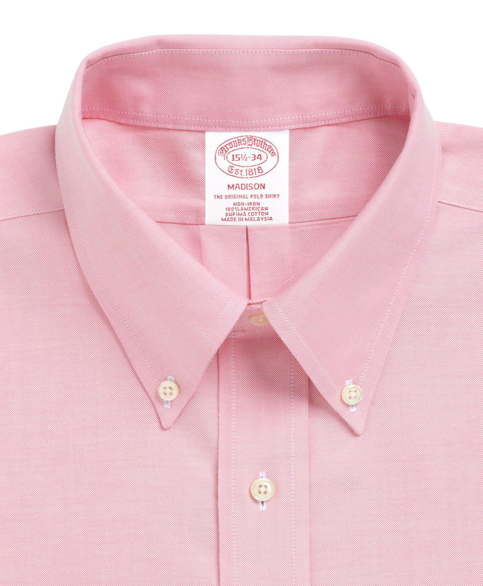 Brooks Brothers Cool Madison Relaxed-Fit Dress Shirt, Non-Iron Button ...