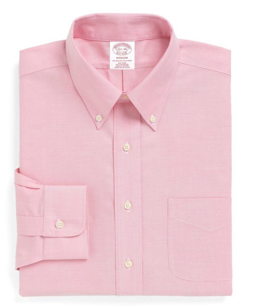 Brooks Brothers Cool Madison Relaxed-Fit Dress Shirt, Non-Iron Button-Down Collar, image 4