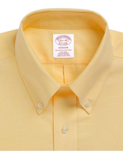 BrooksCool® Madison Relaxed-Fit Dress Shirt, Non-Iron Button-Down Collar, image 2