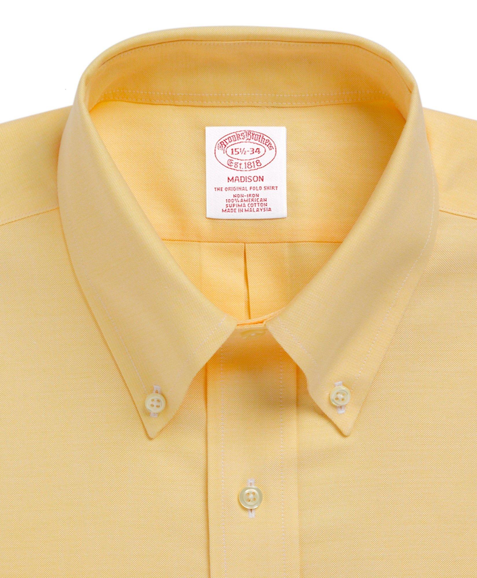 Brooks Brothers Cool Madison Relaxed-Fit Dress Shirt, Non-Iron Button-Down Collar, image 2