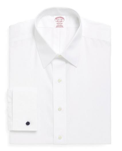 Madison Relaxed-Fit Dress Shirt, Non-Iron Point Collar French Cuff, image 4