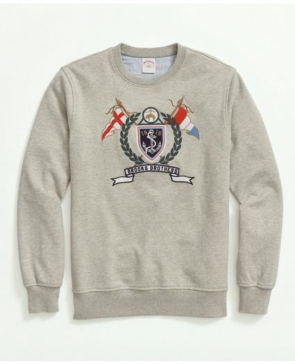 French Terry Crest Sweatshirt, image 1