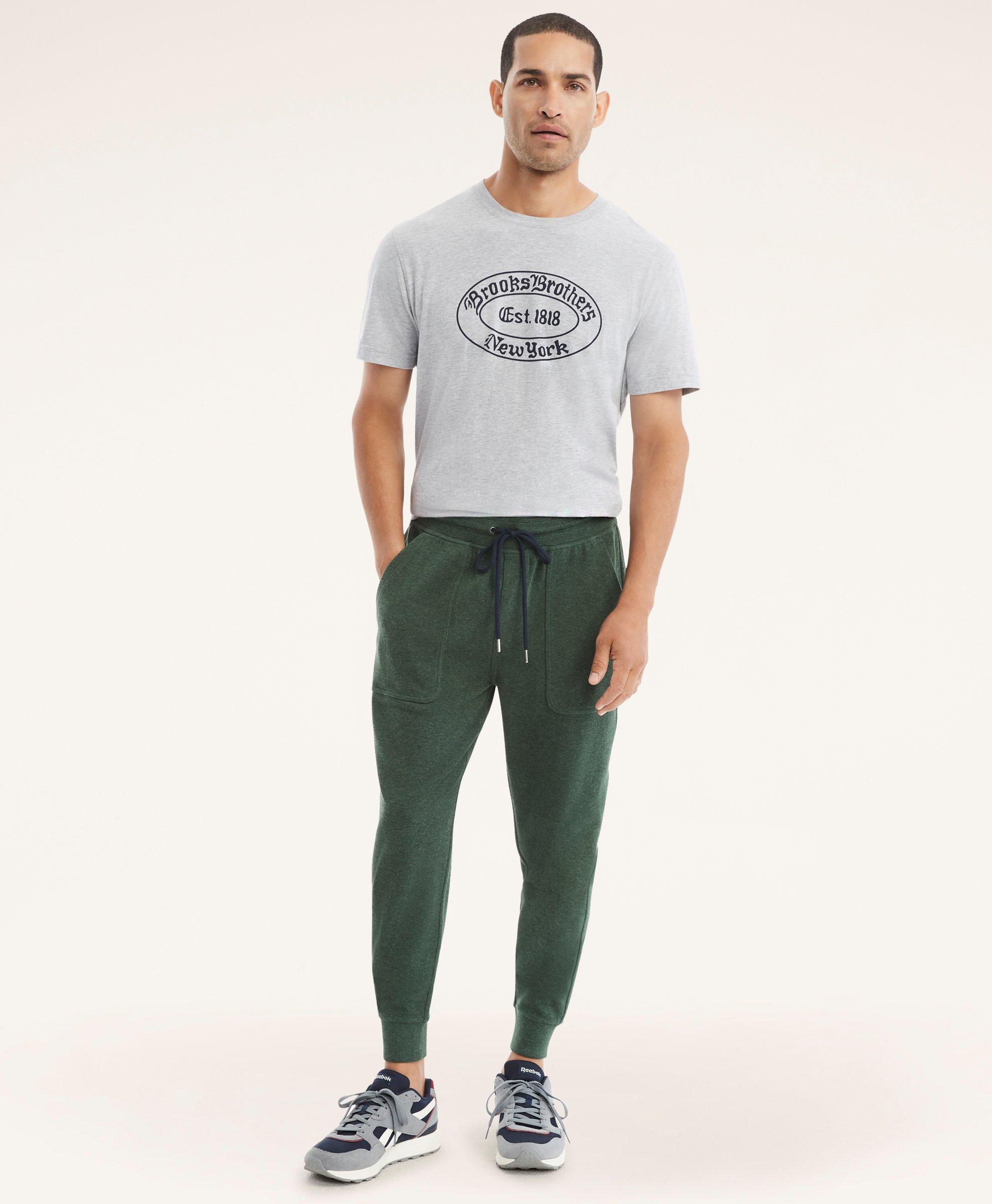 Grey Ribbed Joggers Men - Trendy Grey Jogger Pants