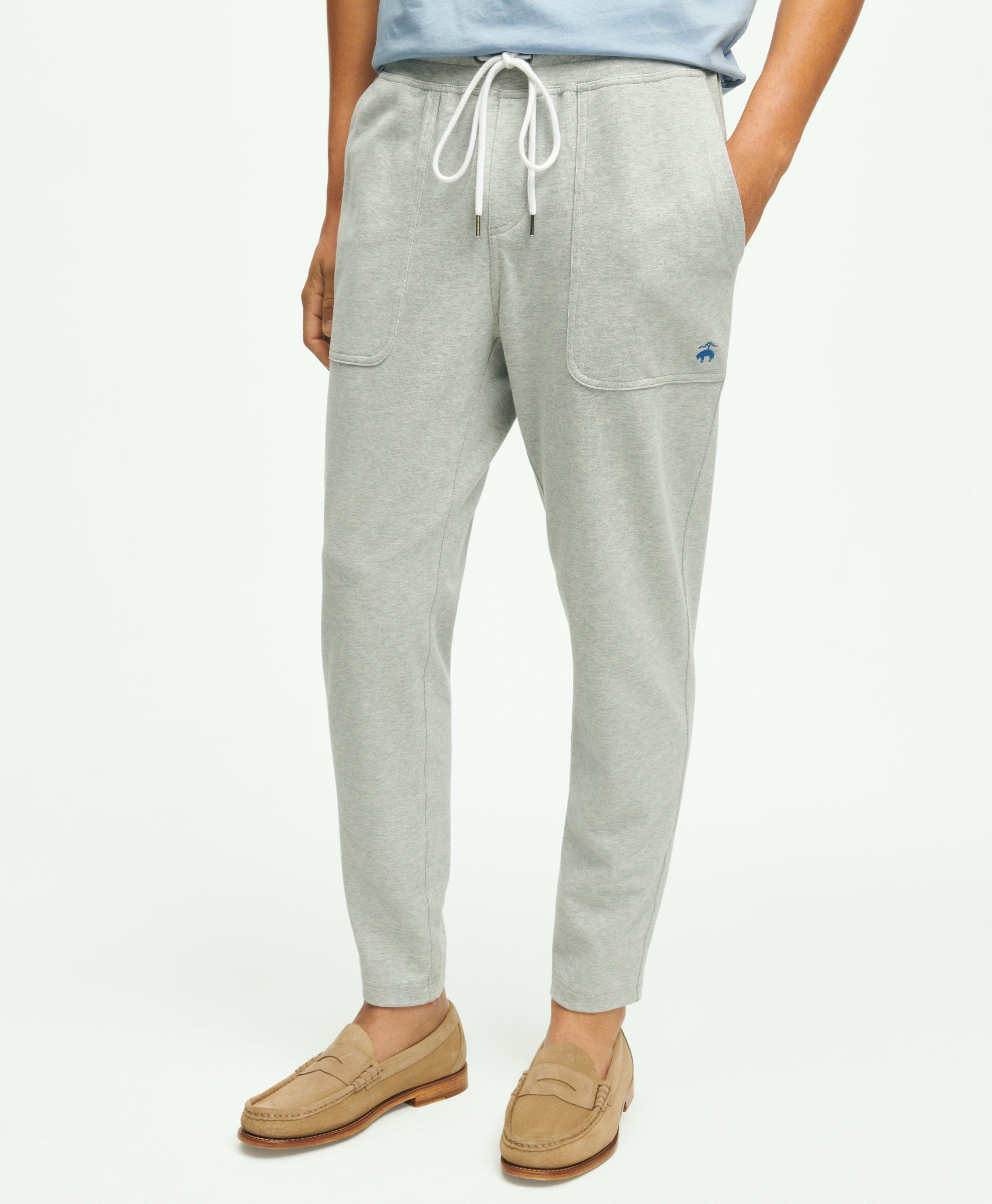 Stretch  Sueded Cotton Jersey Sweatpants, image 1