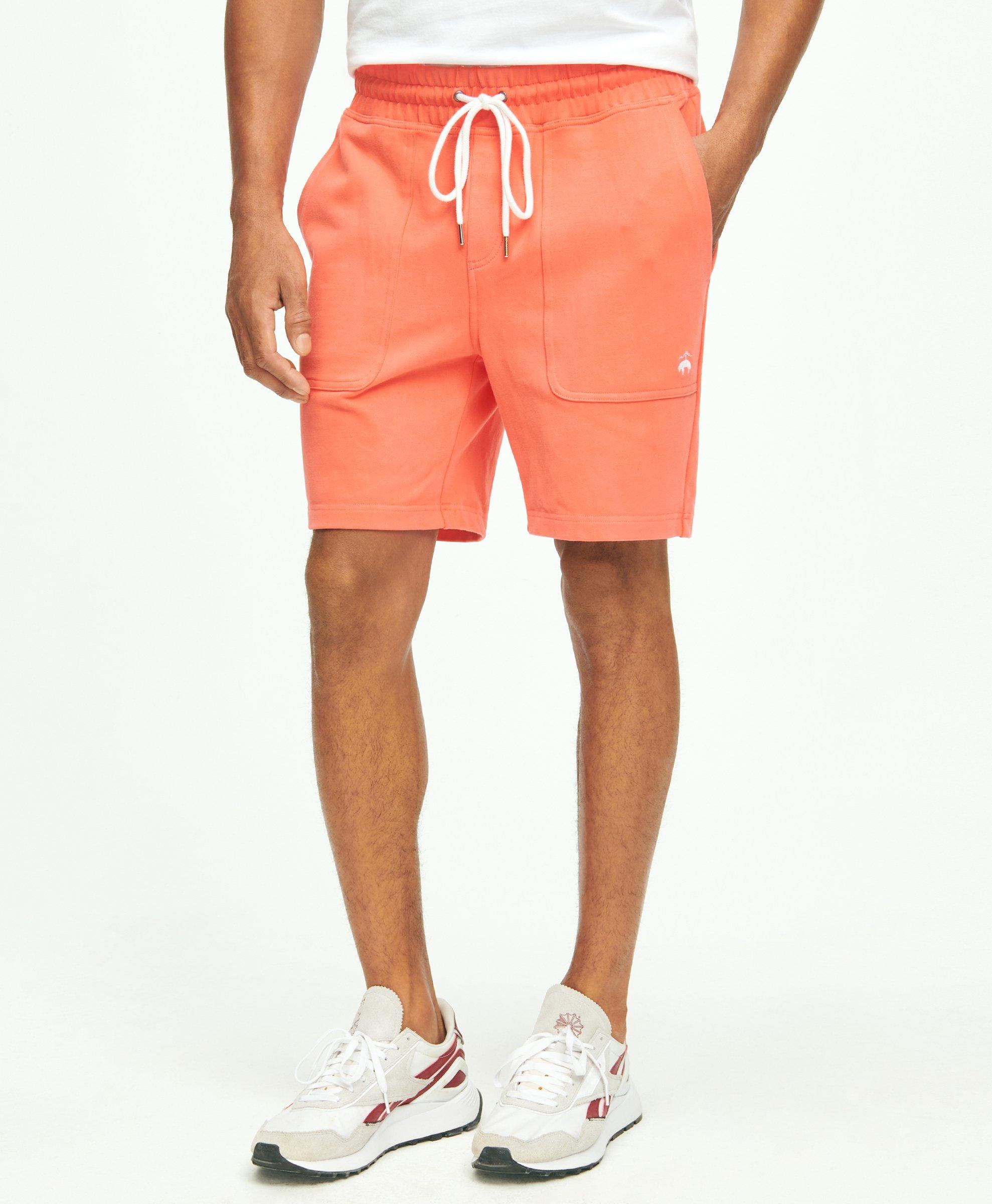 Stretch Sueded Cotton Jersey Sweat Shorts