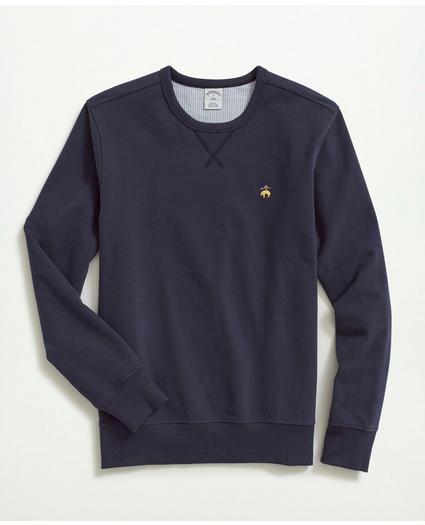 Stretch Sueded Cotton Jersey Sweatshirt, image 1