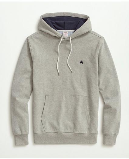 Stretch Sueded Cotton Jersey Hoodie, image 1