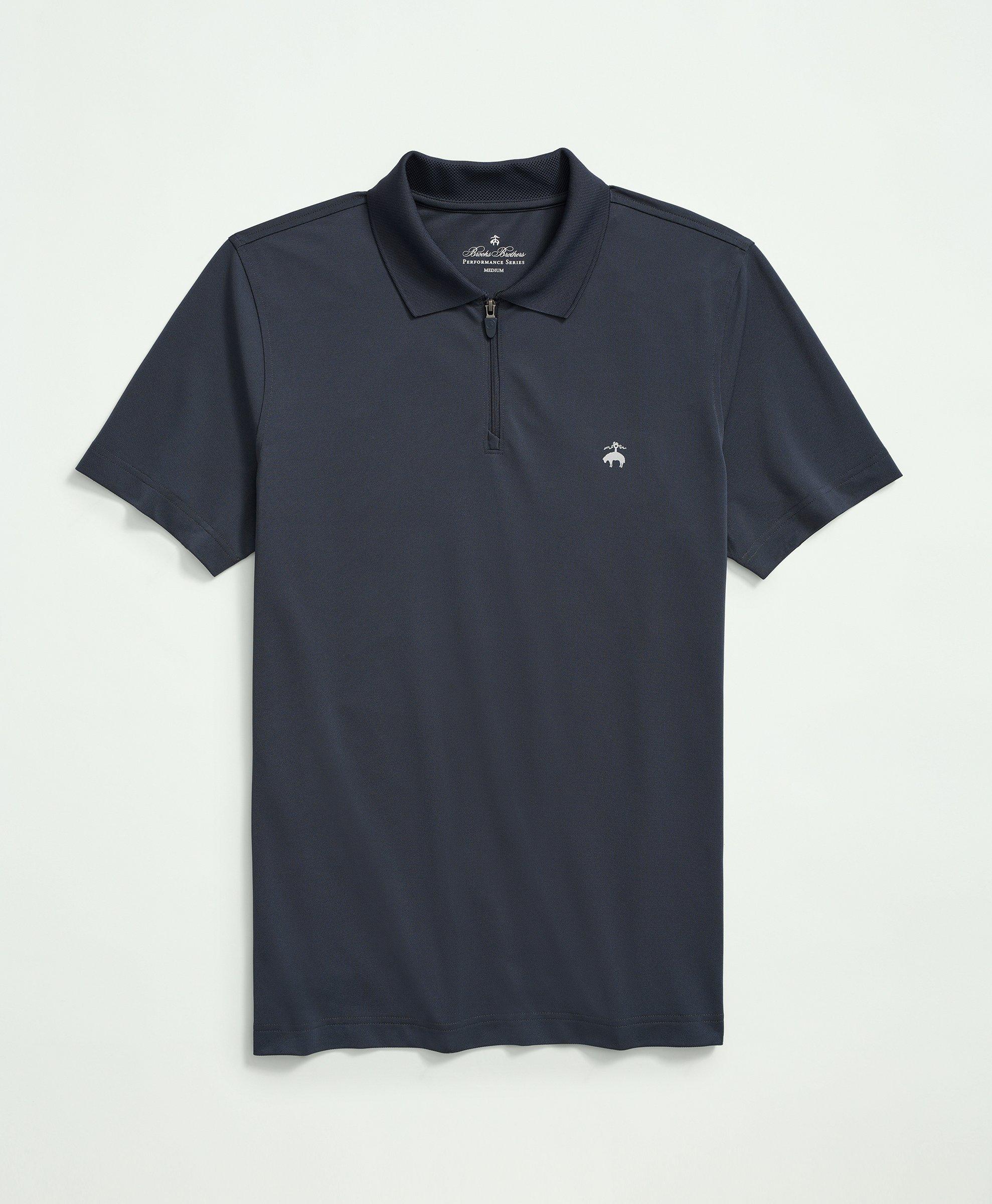 Performance Zip Polo Shirt