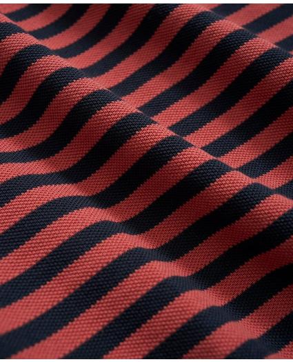 Supima® Cotton Original-Fit Chest Stripe Polo Shirt, image 2