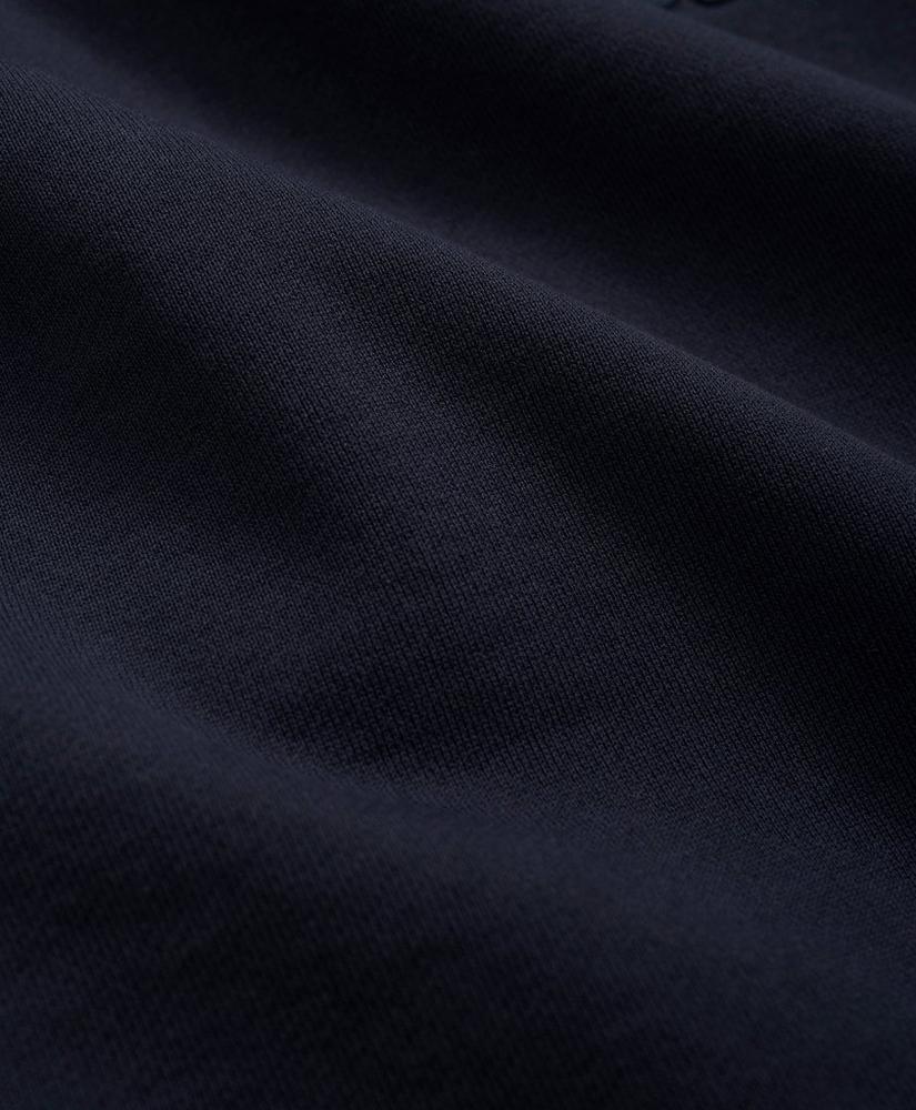 Cotton French Terry Golden-Fleece Tartan Applique Sweatshirt, image 3