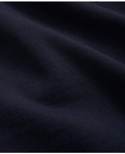 Cotton French Terry Golden-Fleece Tartan Applique Sweatshirt, image 3