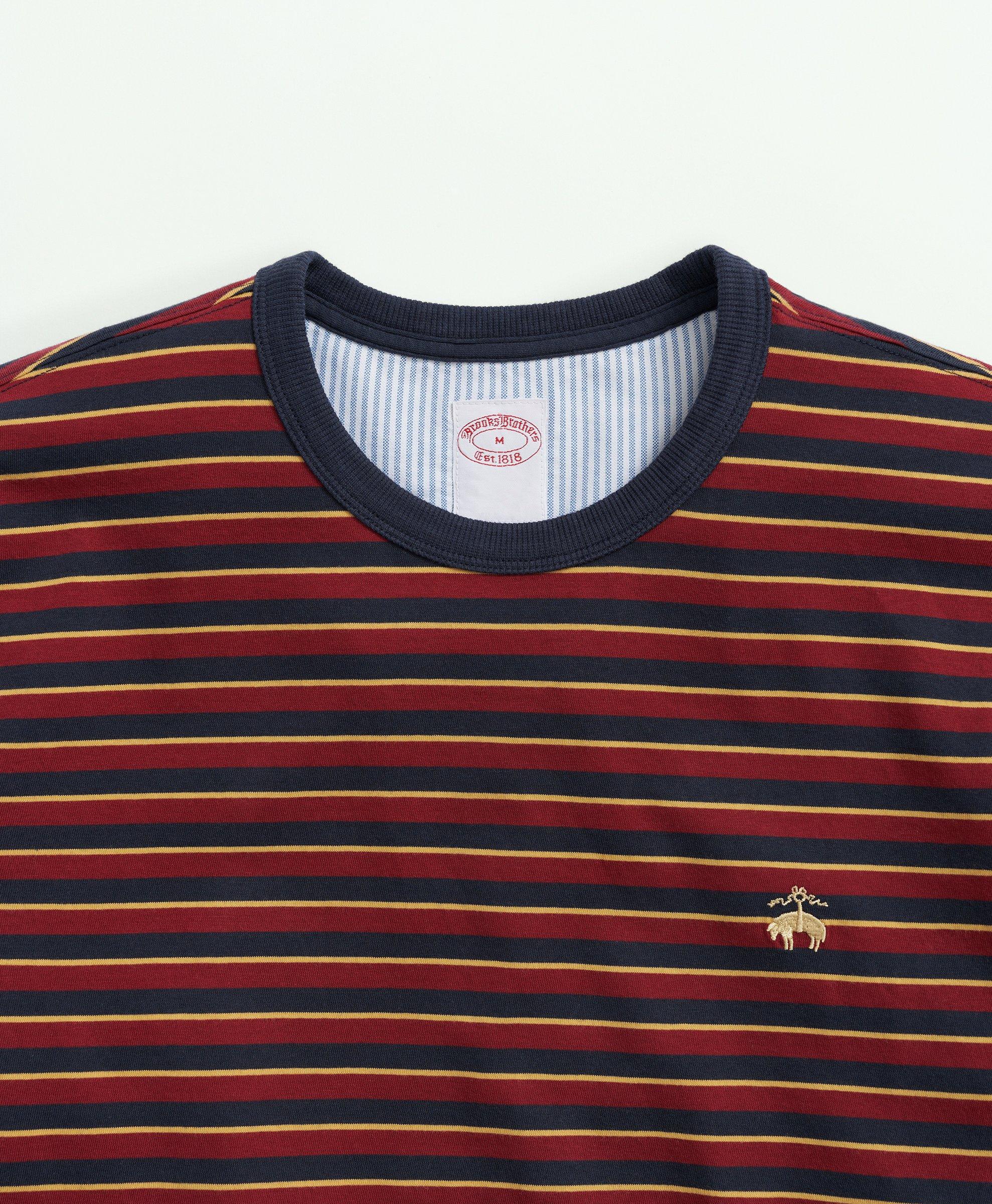 Supima® Cotton Striped T-Shirt, image 2