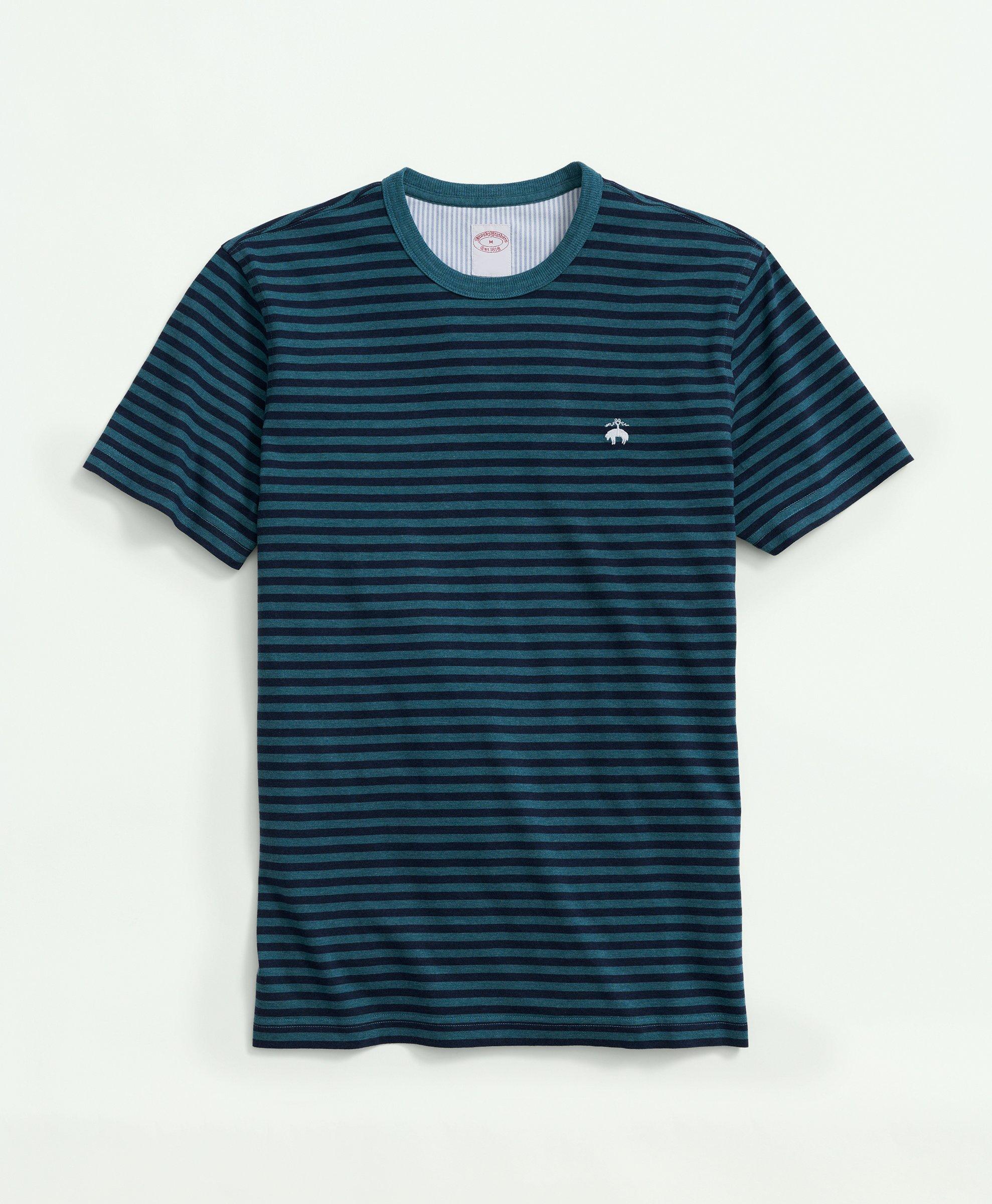 Supima® Cotton Striped T-Shirt, image 1
