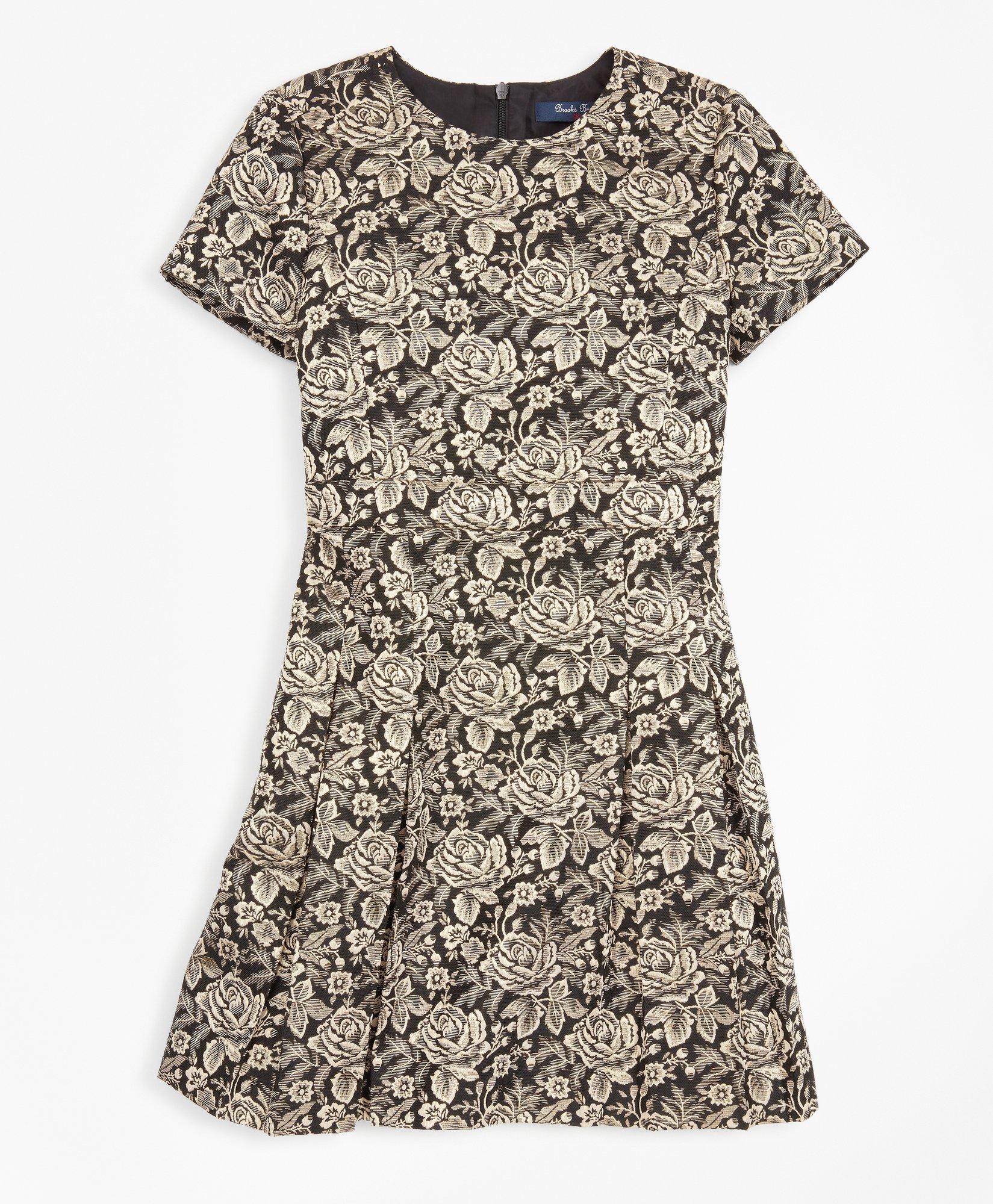 Brooks brothers hotsell floral jacquard dress