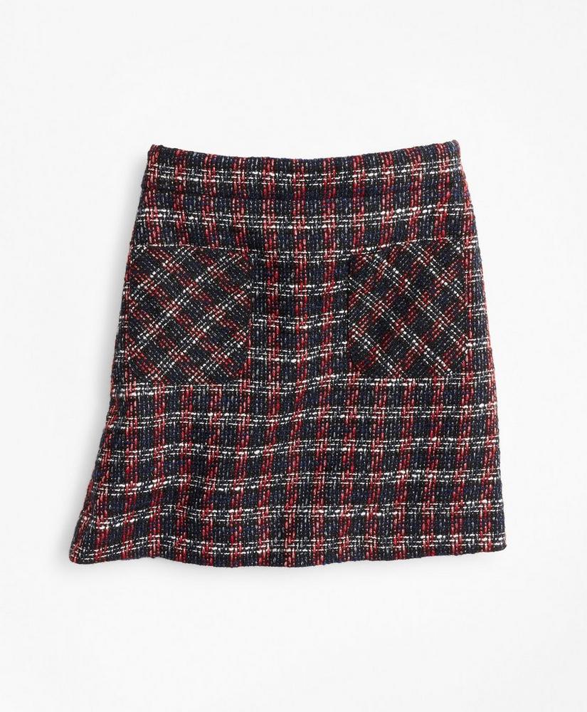 Girls Tweed Boucle Skirt, image 1