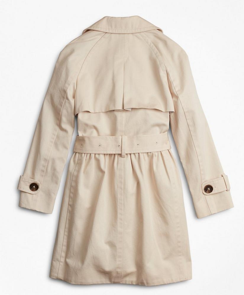 Girls Double-Breasted Trench Coat, image 2