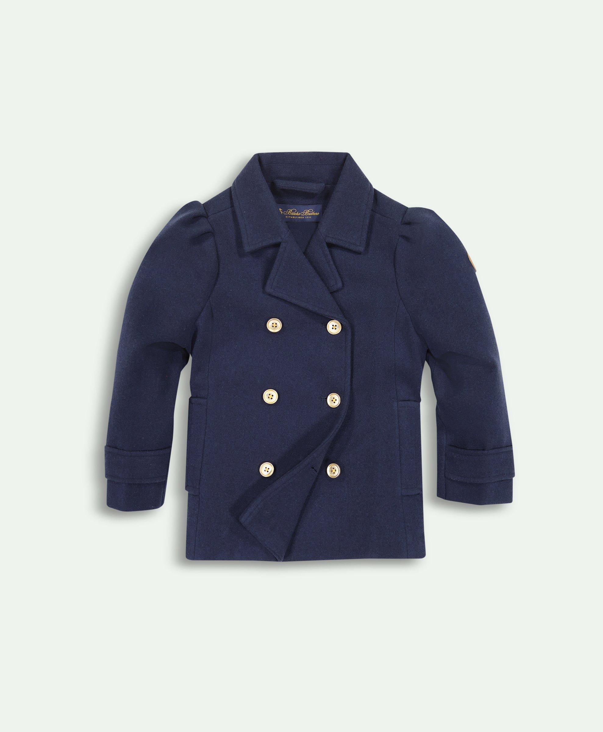 Girls 2025 navy peacoat