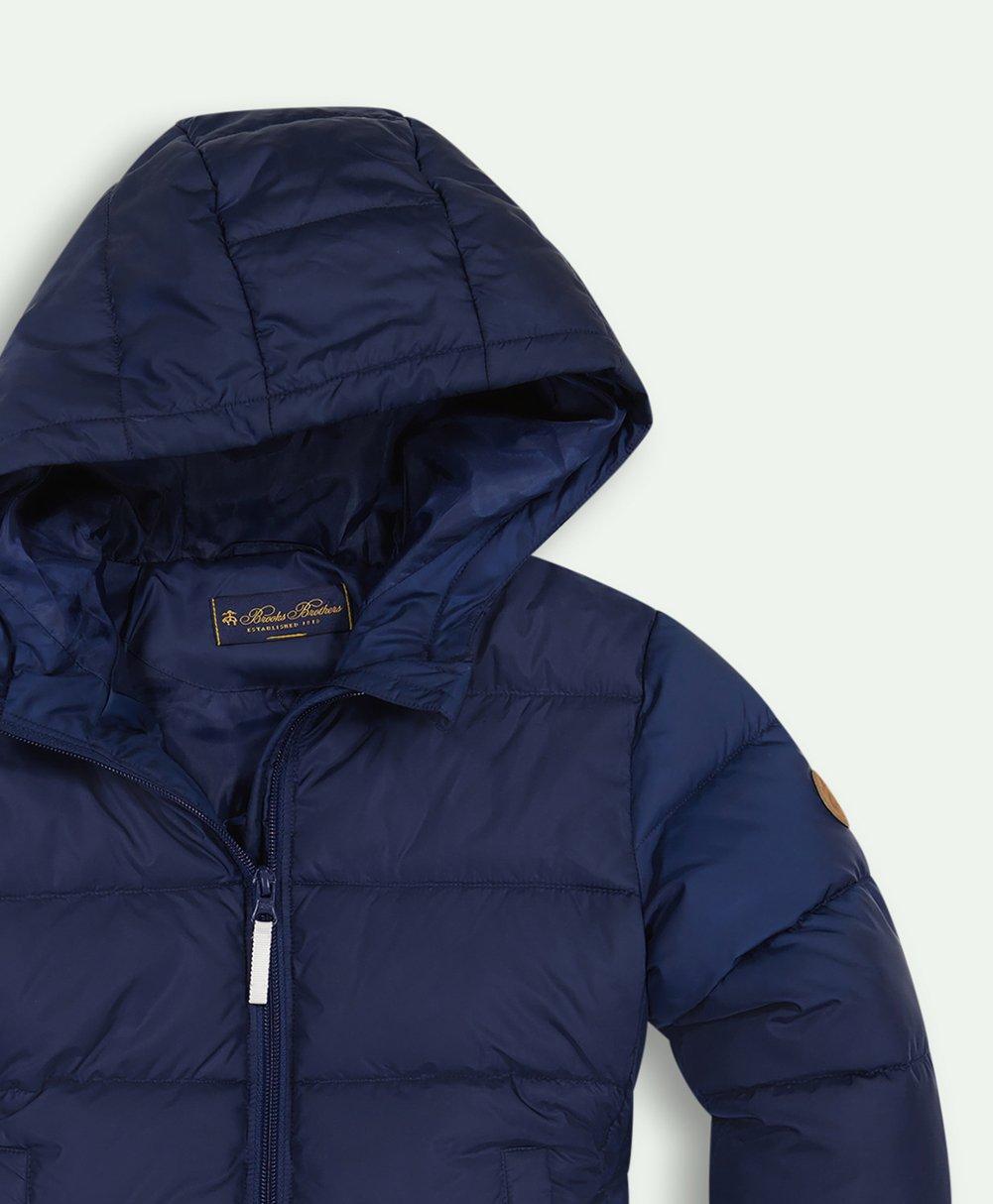 Navy puffer best sale jacket boys