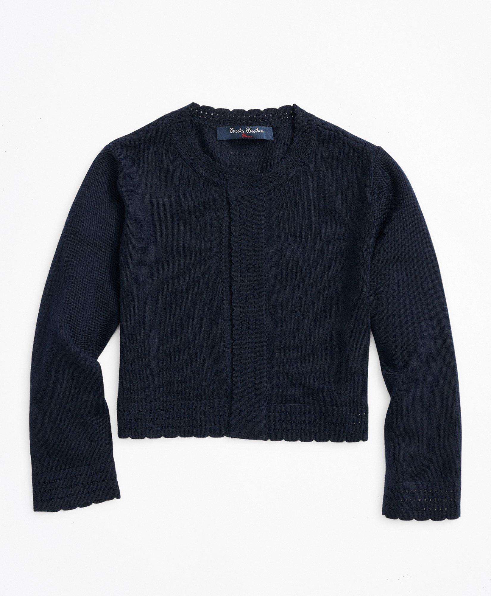 Merino wool open front on sale cardigan