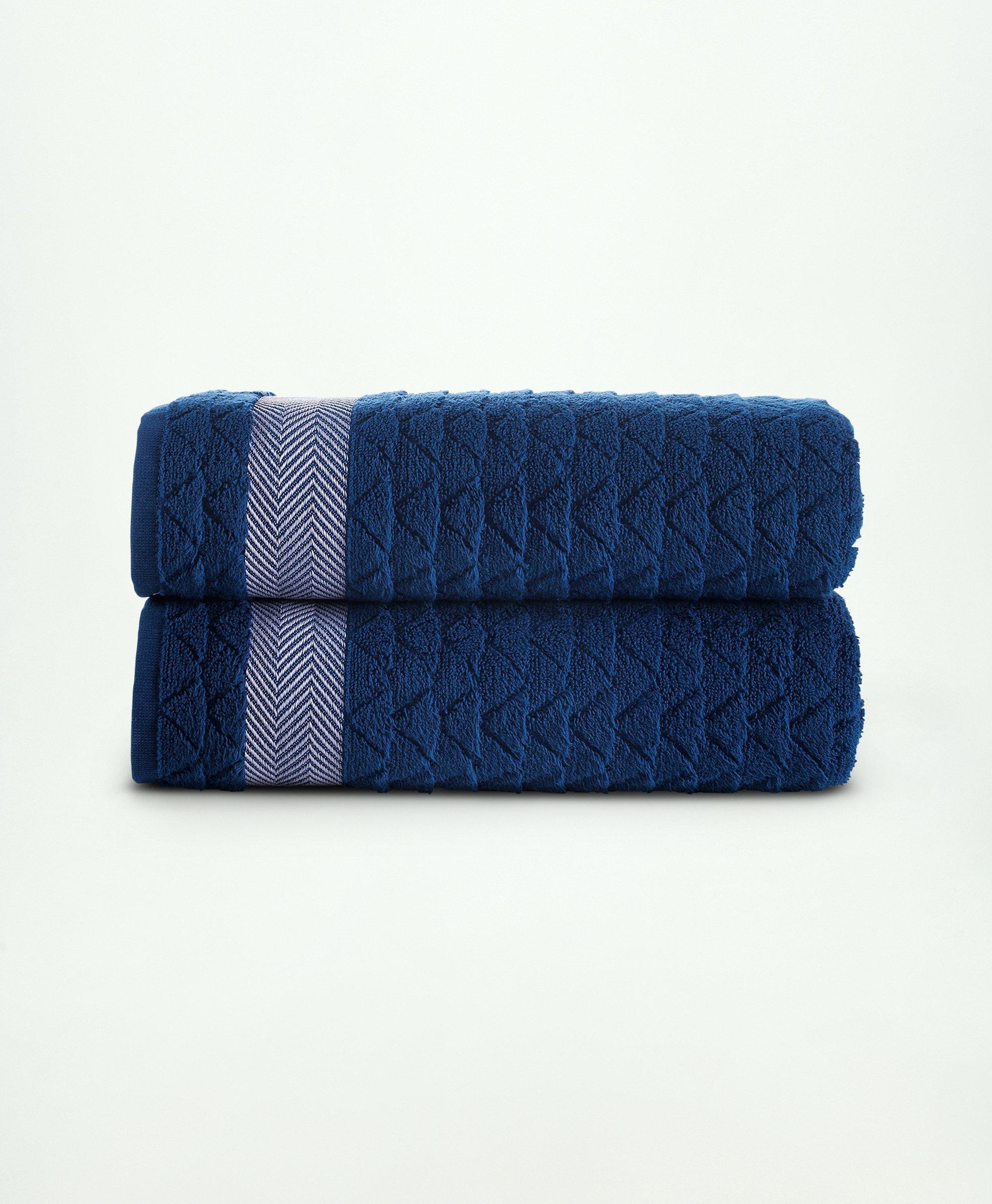 Small Hand Towel and Flannel - Blue