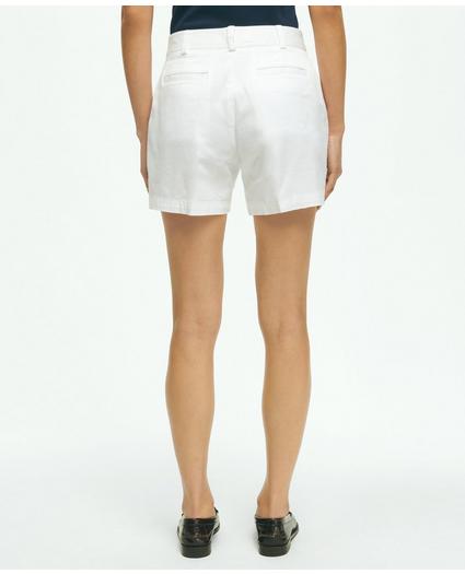 Stretch Cotton Twill Shorts, image 3