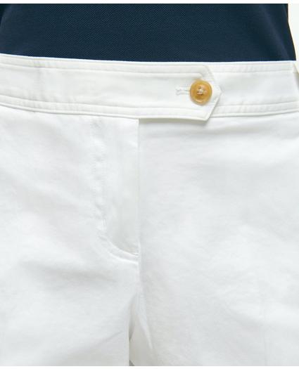 Stretch Cotton Twill Shorts, image 2