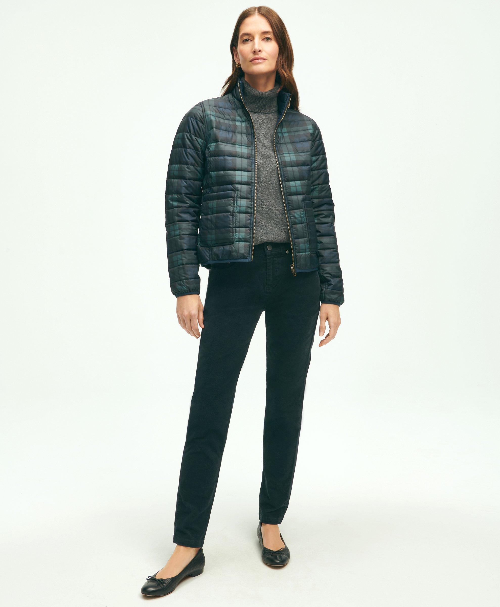 shoppers say this reversible puffer jacket is an affordable