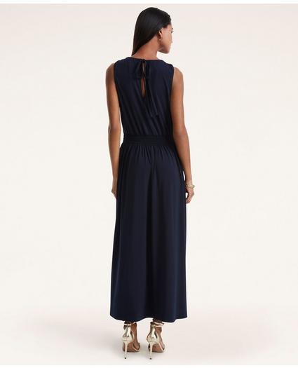Knit Ruched Maxi Dress, image 2
