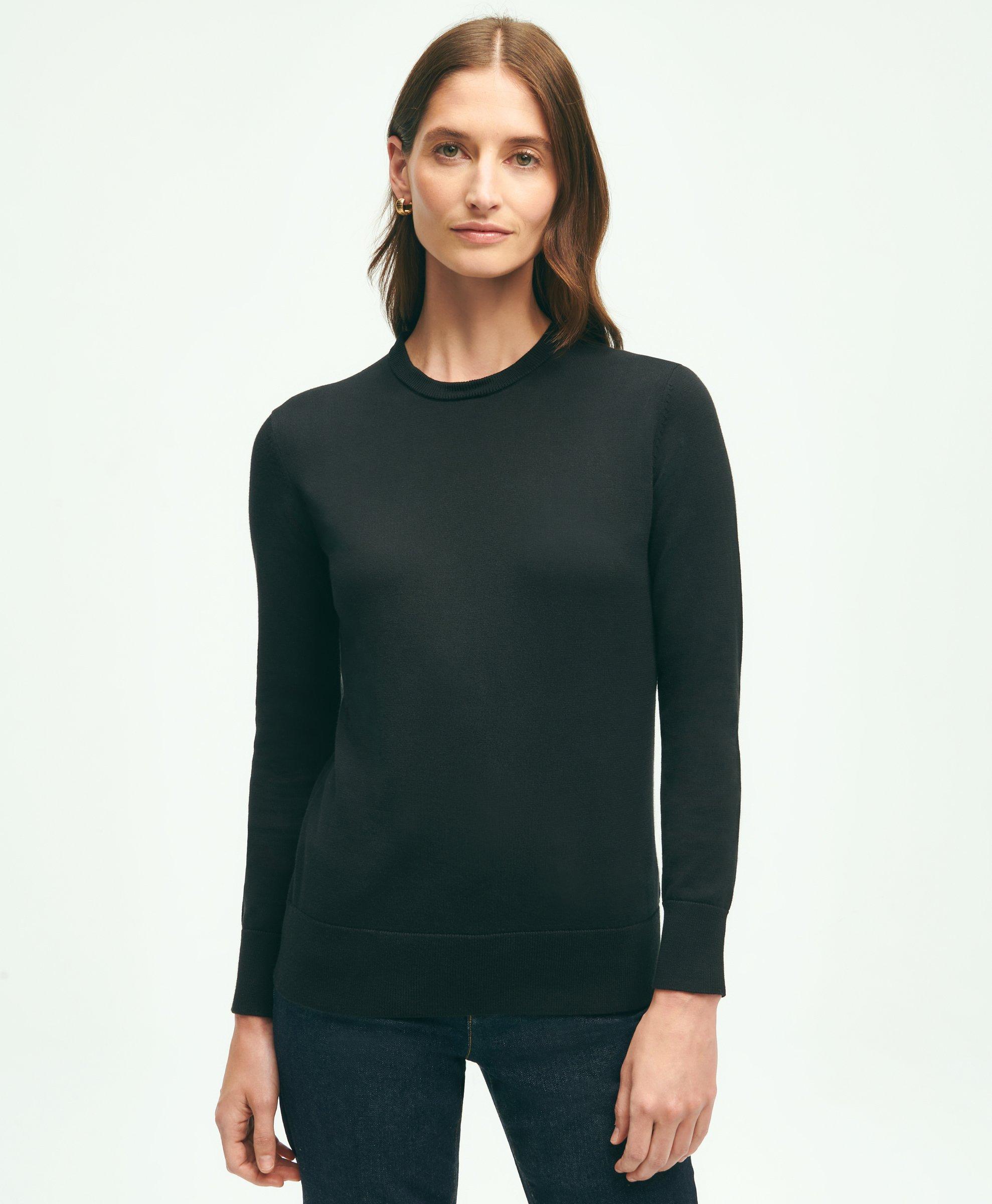 Cotton Removable Collar Sweater