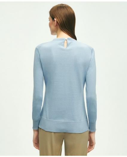 Cotton Removable Collar Sweater, image 6