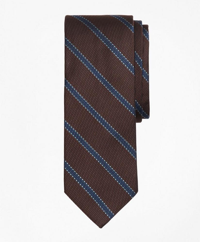 Dotted Framed Stripe Tie, image 1